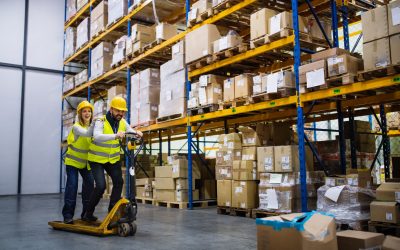 Logistics employee